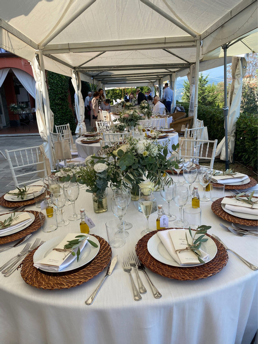 Ricevimento matrimonio con tensostruttura